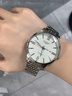LONGALES瑞士原裝手表男士商務(wù)夜光全自動(dòng)機械表鏤空防水氣質(zhì)專(zhuān)用男女表 L866本色白面升級版 收藏送皮表帶 曬單實(shí)拍圖