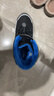 Skechers斯凱奇兒童絨絨靴雪地靴保暖男童棉鞋防寒加絨高幫女童靴660092L 男童/黑色/藍色/BKBL 36 曬單實(shí)拍圖