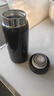 316不銹鋼口袋杯迷你茶杯家用便攜水杯小巧學(xué)生保溫杯 316口袋杯200ml-黑 曬單實(shí)拍圖
