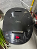 美的（Midea）電飯煲 黑瓷內膽電飯鍋小型多功能全自動(dòng)不粘煮飯鍋微壓蒸飯鍋家用2-3-4-5-8人免彎腰智能預約 24小時(shí)預約 3L 精致容量 曬單實(shí)拍圖