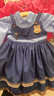 玉極虞朱迪兔裙子兒童洛麗塔cos警官衣服女童寶寶秋裝Lolita連衣裙生日 長(cháng)袖裙+安全褲+領(lǐng)帶+徽章 100 配安全褲+領(lǐng)帶+徽章 曬單實(shí)拍圖
