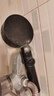 海立增壓花灑噴頭浴室洗澡淋浴頭手持高加壓蓮蓬頭黑色單頭ZH241 曬單實(shí)拍圖