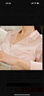 金三塔真絲睡衣女22姆米100%桑蠶絲可外穿兩件套居家服高級禮物 [主推]22姆米桃盈粉 2XL 曬單實(shí)拍圖