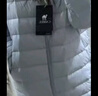 駱駝（CAMEL）【輕羽羽絨服】2025新款戶(hù)外輕薄時(shí)尚連帽保暖男女外套7002 遠山藍，W35CR07002，男女同款 M 曬單實(shí)拍圖