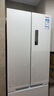 東芝（TOSHIBA）小法式420多門(mén)小戶(hù)型60cm嵌入式四開(kāi)門(mén)一級能效風(fēng)冷無(wú)霜變頻電冰箱家用國家補貼GR-RF420WI-PM171 曬單實(shí)拍圖
