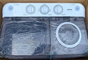 志高（CHIGO）洗衣機半自動(dòng)雙桶雙缸家用大容量小型租房宿舍波輪脫水甩干兩用雙杠省電老式強動(dòng)力易操作以舊換新 28.5公斤【洗20+脫8.5|強勁電機|藍光洗】 曬單實(shí)拍圖