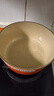 酷彩（Le Creuset）法國進(jìn)口琺瑯鑄鐵鍋湯鍋燜燉煮鍋電磁爐燃氣爐通用22cm圓形鍋桔色 曬單實(shí)拍圖