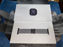 Apple/蘋(píng)果 Watch Ultra 3 智能手表蜂窩款49毫米黑色鈦金屬表殼黑色鈦金屬米蘭尼斯表帶L MF1U4CH/B 曬單實(shí)拍圖
