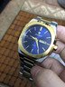 POEDAGAR瑞士名牌男士手表雙日歷休閑時(shí)尚韓版夜光防水手表男石英品牌腕表 825間金藍面鋼帶款 40mm 曬單實(shí)拍圖