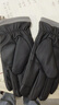 法派冬季騎行手套男加絨加厚摩托御寒棉手套女 黑色升級款 曬單實(shí)拍圖