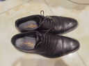 金利來(lái)（Goldlion）男鞋25新款男士正裝鞋時(shí)尚個(gè)性舒適耐磨皮鞋G580510157AAB黑色40 曬單實(shí)拍圖