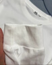 優(yōu)衣庫男裝女裝大師T AIRism棉混紡圓領(lǐng)T恤長(cháng)袖25秋冬新款479781 00 白色 M 曬單實(shí)拍圖