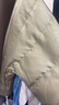 三彩【云邊月斜】2025冬季新款90白鴨絨羽絨服寬松保暖圍脖C 芥末綠 M 160/84A 曬單實(shí)拍圖