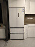 美的（Midea）M60系列520純平全嵌法式多門(mén)四開(kāi)門(mén)家用冰箱超薄雙系統循環(huán)大容量制冰BCD-520WUFPZM(E)白國家補貼 曬單實(shí)拍圖