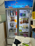 穗凌（SUILING）商用冰柜展示柜冷藏保鮮柜立式風(fēng)冷循環(huán)鮮花水果冷藏柜超市便利店大容量玻璃門(mén)啤酒飲料展示柜 雙門(mén)【風(fēng)循環(huán) 內置LED燈】486升丨長(cháng)99厘米 曬單實(shí)拍圖