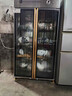 金立廚電消毒柜商用立式大容量餐飲飯店雙門(mén)不銹鋼消毒碗柜 【約40-80人】880型寬80cm 四層 臭氧消毒 曬單實(shí)拍圖