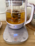 九陽(yáng)（Joyoung）1.5L全玻璃沸萃養生壺煮茶器 0膠水玻璃濾網(wǎng)燉盅 花茶壺燒水保溫一體全自動(dòng)恒溫電熱水壺15WY10J 曬單實(shí)拍圖