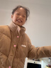 MiniPeace【太陽(yáng)系列】太平鳥(niǎo)女童羽絨服中長(cháng)款冬裝甜美小熊 咖啡色 130 cm 曬單實(shí)拍圖