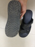 回力涼鞋男沙灘鞋防水滑耐磨踩屎感室內外兩穿涼拖鞋HL0511黑色45碼 曬單實(shí)拍圖