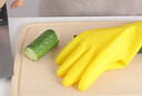 3M橡膠手套 1雙裝中號薄巧型防水防滑家務(wù)清潔手套 廚房洗衣 檸檬黃 曬單實(shí)拍圖