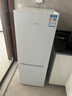 HYUNDAI（韓國現代）大容量雙開(kāi)門(mén)二門(mén)冰箱 家用中型小型電冰箱冷凍冷藏租房宿舍節能省電 223L白【一級能效+行業(yè)爆款】 曬單實(shí)拍圖