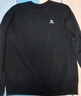 駱駝（CAMEL）長(cháng)袖圓領(lǐng)套頭衛衣男寬松休閑運動(dòng)打底衫 J13CAYL6063 幻影黑 XL 曬單實(shí)拍圖