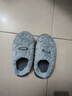 回力棉拖鞋男家用室內防滑加厚底耐磨室內情侶毛絨拖鞋秋冬季保暖棉鞋 灰色 40-41 （適合39-40碼的腳） 曬單實(shí)拍圖