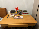 源氏木語(yǔ)兒童家具兒童桌椅套裝實(shí)木升降學(xué)習作業(yè)書(shū)桌書(shū)架組合一體學(xué)生家用寫(xiě)字桌 （深70cm）1米帶抽書(shū)桌 曬單實(shí)拍圖