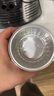 美進(jìn)家（MEIJINJIA）錫紙碗20只蛋糕模具烘焙布丁蒸發(fā)糕模具空氣炸鍋專(zhuān)用錫紙杯圓形 曬單實(shí)拍圖