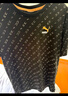 彪馬（PUMA）純棉黑色印花休閑短袖T恤男春季圓領(lǐng)運動(dòng)上衣 532663 黑色-全印花-01 XL (185/104A) 曬單實(shí)拍圖