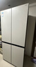 三星（SAMSUNG）AI神冰箱維納斯 501L四開(kāi)門(mén)十字門(mén)三循環(huán)超薄零嵌平嵌風(fēng)冷無(wú)霜 國家補貼 白 RF50DG5021CWSC 曬單實(shí)拍圖