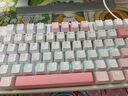 聯(lián)想鍵盤(pán) 有線(xiàn)鍵盤(pán)鼠標耳機套裝 薄膜機械鍵盤(pán)104鍵有線(xiàn)黑科技金屬面板炫酷燈效26鍵無(wú)沖電競游戲鍵盤(pán) 機械鍵盤(pán)粉色-茶軸【有線(xiàn)+全鍵熱插拔】 104鍵/87鍵/98鍵 曬單實(shí)拍圖