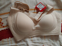 貓人無(wú)痕內衣女士無(wú)鋼圈文胸大胸顯小提拉聚攏上托防下垂薄粉底液胸罩 曬單實(shí)拍圖