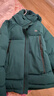 KOLON SPORT/可隆中量羽絨服 男女同款戶(hù)外露營(yíng)防風(fēng)透濕耐磨高蓬鵝絨外套 LUDJ4WT526-DG 深綠色 L 175/96A 曬單實(shí)拍圖