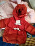 迪士尼女童冬款羽絨服小女孩韓版中長(cháng)款外套寶寶白鴨絨保暖上衣兒童冬裝 橙色羽絨服 90 cm 曬單實(shí)拍圖