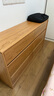 源氏木語(yǔ)實(shí)木九斗柜電視柜靠墻儲物柜臥室床尾置物柜抽屜收納柜 橡木原木色1.2米六斗柜深度30CM 曬單實(shí)拍圖