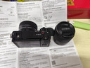 索尼（SONY）ZV-E10 微單數碼相機 4K視頻 vlog 直播相機 zv-e10 創(chuàng  )意濾鏡 E10K 黑 套機 官方標配【64G卡+相機套+腕帶+電池+座充】 曬單實(shí)拍圖