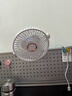 卡培登6寸USB小風(fēng)扇/電風(fēng)扇桌面/小電扇/小臺扇便攜迷你手持夾子睡眠小風(fēng)扇辦公室宿舍桌面戶(hù)外可用 白色 曬單實(shí)拍圖