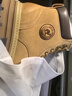 駱駝（CAMEL）增高工裝靴男經(jīng)典厚底馬丁靴男 L14W307636 黃色 42 曬單實(shí)拍圖