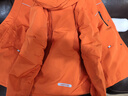 暇步士（Hush Puppies）童裝兒童外套秋冬季新款男女大童簡(jiǎn)約時(shí)尚加厚風(fēng)衣外套 甜橙桔 160 cm(偏大一碼) 曬單實(shí)拍圖