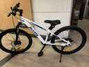 喜德盛青少年山地自行車(chē)2025款北極星PRO鋁合金車(chē)架7速 星空白 24英寸 曬單實(shí)拍圖