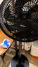 海爾（Haier）電風(fēng)扇家用7葉落地扇大風(fēng)量輕音低噪立式電扇辦公室宿舍搖頭定時(shí)空氣循環(huán)風(fēng)扇 大風(fēng)量遙控定時(shí)輕音七葉扇HFS-Y3511B 曬單實(shí)拍圖