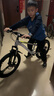 鳳凰兒童山地自行車(chē)5-16歲女男孩減震變速22寸灰色 適合身高135-160cm 曬單實(shí)拍圖