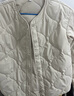 無(wú)印良品（MUJI） 女式 蓬松棉服絎縫夾克 女裝外套女款棉衣25年秋冬 BD10NA5A 象牙色 L (165/88A) 曬單實(shí)拍圖