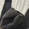 Henny Rue打底褲襪女秋冬加絨加厚含羊毛深灰連褲襪高腰豎條紋高彈不掉檔 羊毛混紡款350g加厚絨-深邃黑 均碼 （建議150-175cm，體重40-70kg） 曬單實(shí)拍圖