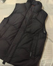 HLA海瀾之家羽絨服馬甲男短款保暖鴨絨立領(lǐng)背心男春秋HWRBJ3W004A 曬單實(shí)拍圖