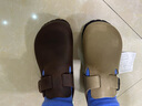 BIRKENSTOCK勃肯德國進(jìn)口新品男女款牛皮革涂油London低幫休閑鞋 煙草棕窄版1031124 36 曬單實(shí)拍圖