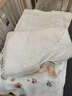 溫歐可拆式兒童秋冬款加厚恒溫寶寶睡袋中大童防踢被子神器四季通用 酣睡小熊【豆豆絨】+薄/厚雙被芯【加大款】 曬單實(shí)拍圖