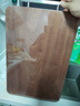 雙槍烏金檀木整木菜板 百年齡砧板家用切菜案板抗菌實(shí)木菜板50*33*2.5 曬單實(shí)拍圖