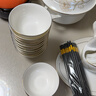 漢茗中式風(fēng)景德鎮骨瓷碗盤(pán)餐具整套家用高級感陶瓷碗碟筷套裝喬遷禮物 升級款60件套丨配高檔錦盒 曬單實(shí)拍圖